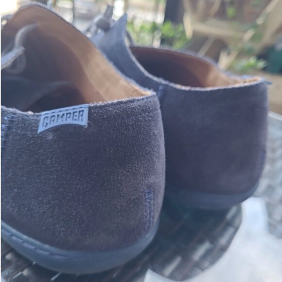 Camper Peu suede/leather (navy) Spanish sneakers 45 EU - Picture 5 of 11